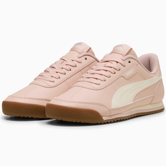 Puma Shoes - NWOT Puma Turino II Women's Sneakers Pink Rose Quartz-Frosted Ivory-Gum Size 8.5